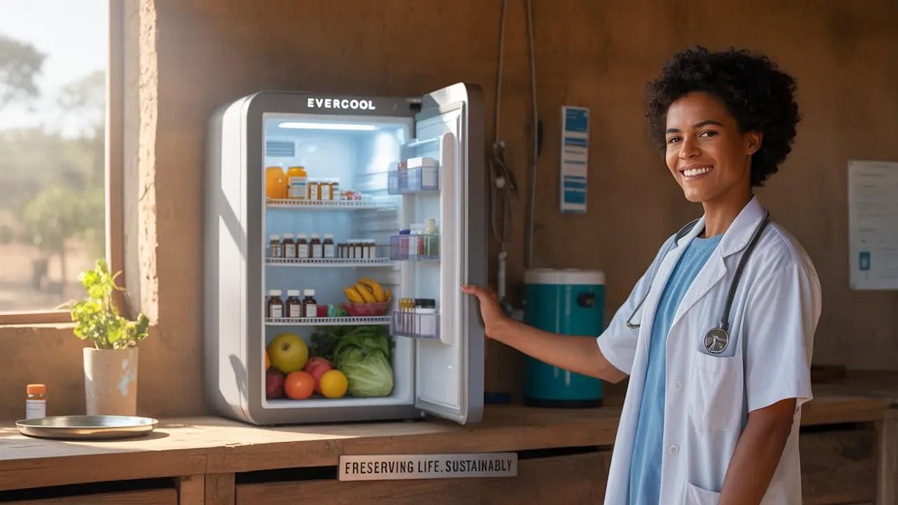 Revolutionizing Cooling with the Sun: Sustainable Storage Without the Grid
