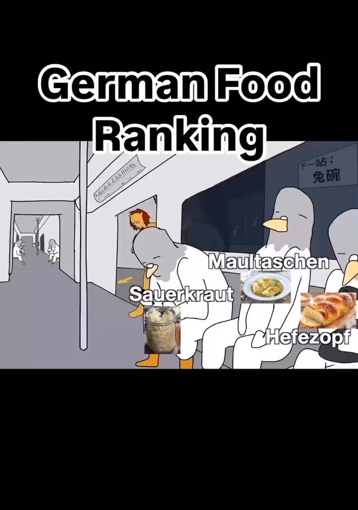 German food ranking