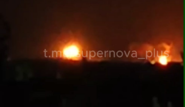 Reportedly Lukoil oil refinery in Volgograd is on fire after Ukrainian long-range drone strike