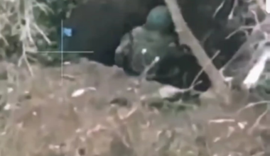 Russian forgets which way to point the RPG