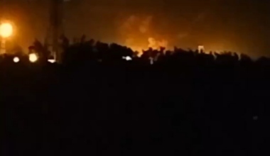 Novoshakhtinsk, Rostov region. Apparently the oil the refinery was defended by 2 Pantsir systems and one Tor. It did not help.