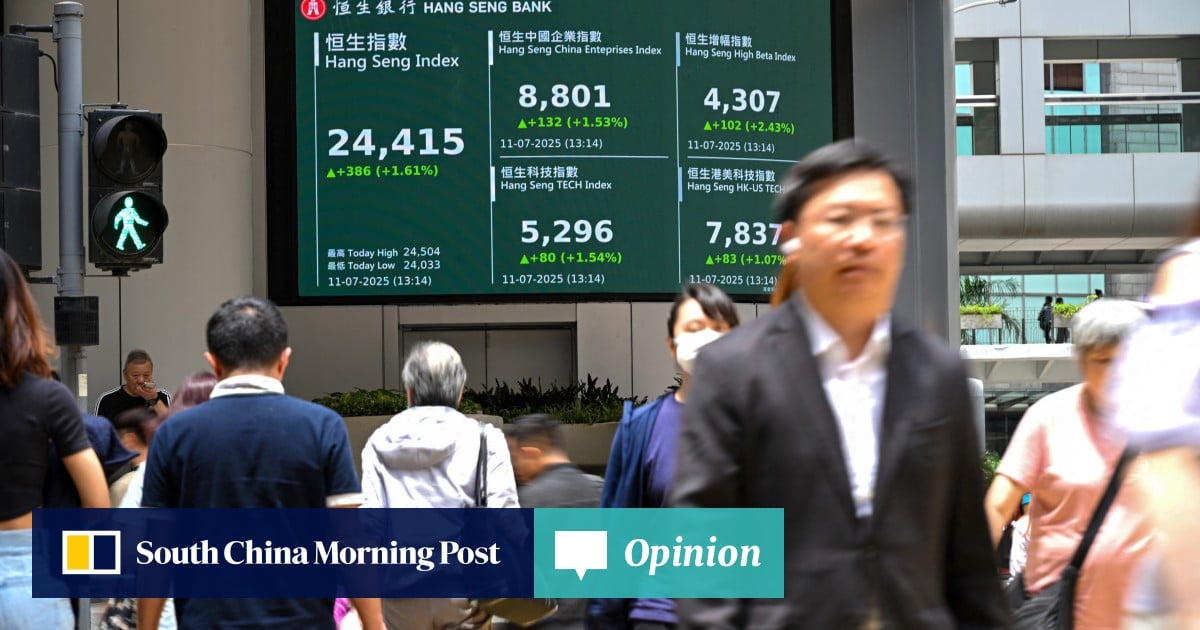 Opinion | Never mind Trump’s trade war. Hong Kong is pulling ahead
