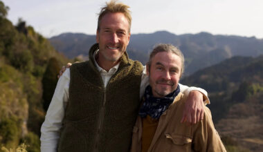 Ben Fogle meets man who quit UK to be rice farmer in Japan