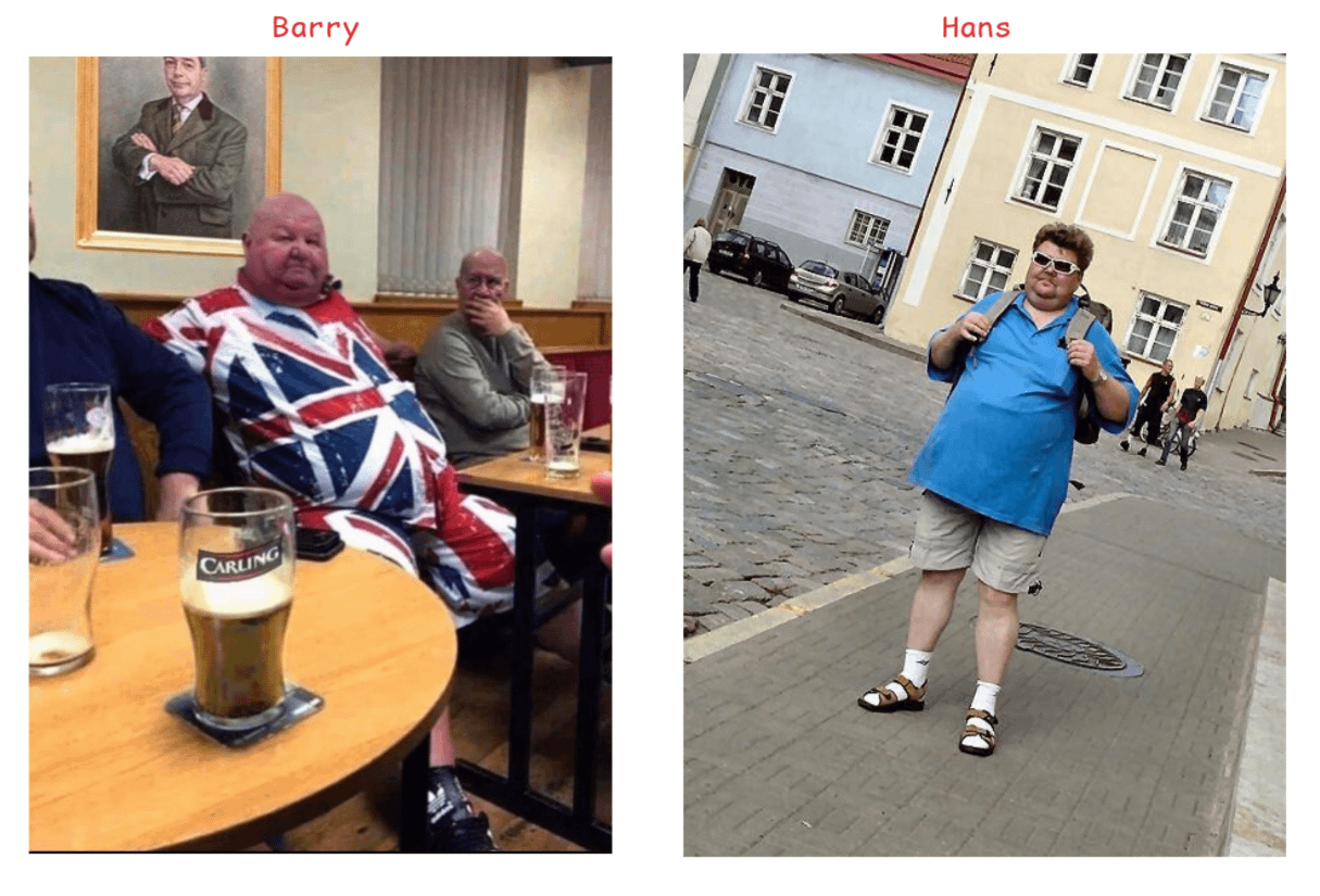 The 2 finest specimens of Europe