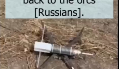 "In Kherson region, Ukrainian farmers are trying not to shoot down Russian drones, but to land them using EW means.

The drone in the video will undergo minor repairs and then will be launched back 'home.'"-Gerashchenko_en