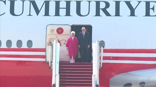 Türkiye's Erdogan arrives in China for SCO summit