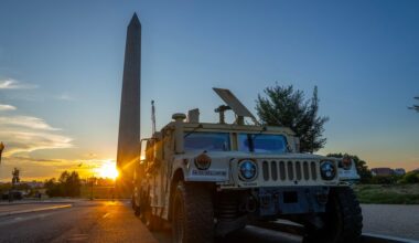 Nacionalna garda že na ulicah Washingtona