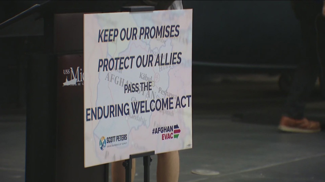 Afghan refugees face uncertain future in US, San Diego