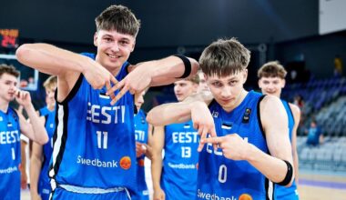 VIDEO | Eesti U18 korvpallikoondis pääses EM-i B-divisjoni finaali ja tõuseb üle pika aja Euroopa eliiti