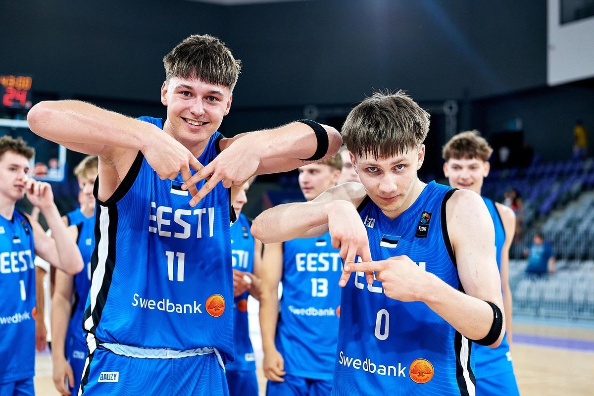 VIDEO | Eesti U18 korvpallikoondis pääses EM-i B-divisjoni finaali ja tõuseb üle pika aja Euroopa eliiti