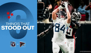 Six Things That Stood Out for the Titans in Friday's Preseason Win Over the Falcons