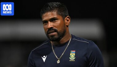 South African spinner Prenelan Subrayen reported over suspect action during win over Australia