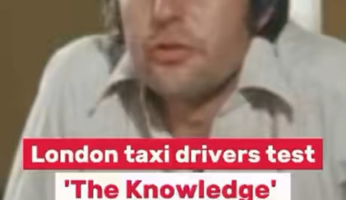 1980 Taxi Driver Exam, London