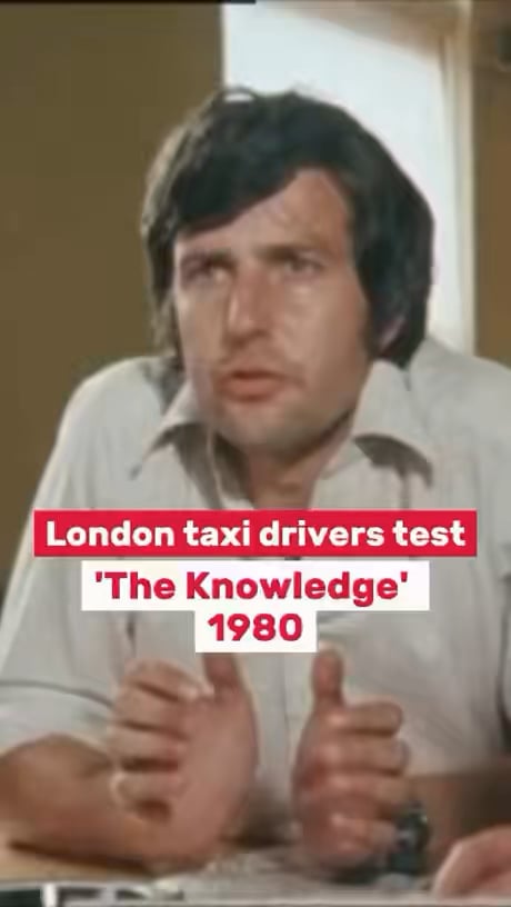 1980 Taxi Driver Exam, London