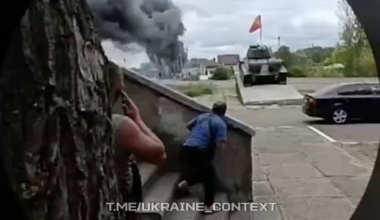 In the town of Starobilsk in Luhansk Oblast, a successful strike was carried out against an ammunition truck that was located at a gas station.
Several "200s" (killed) Muscovites are reported. August 2025
