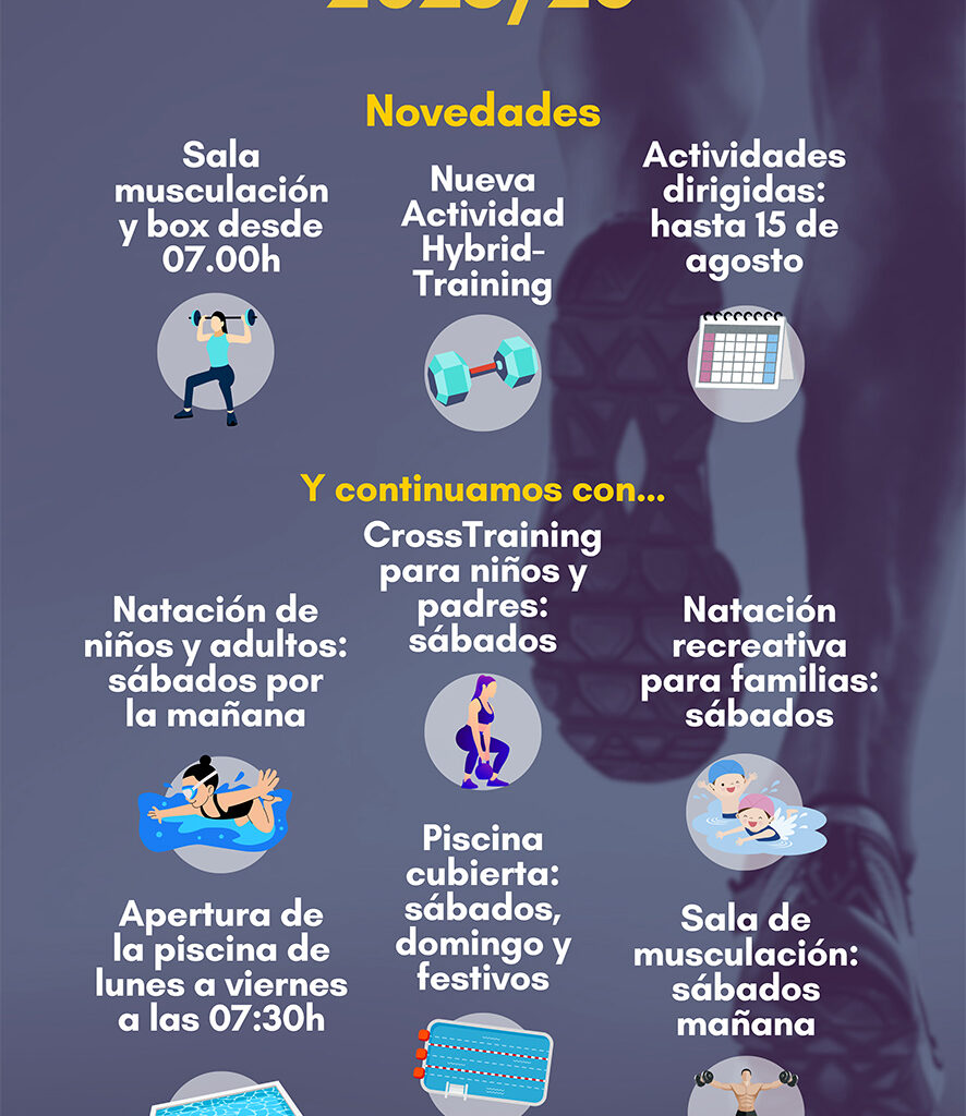 El Área de Deportes presenta la nueva temporada 2025/26 con más de 120 actividades dirigidas y programas pioneros para mayores y deporte adaptado