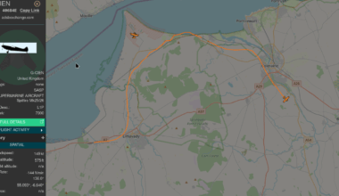 Look out for a Spitfire flying overhead. Sadly not mine but thought I'd share.