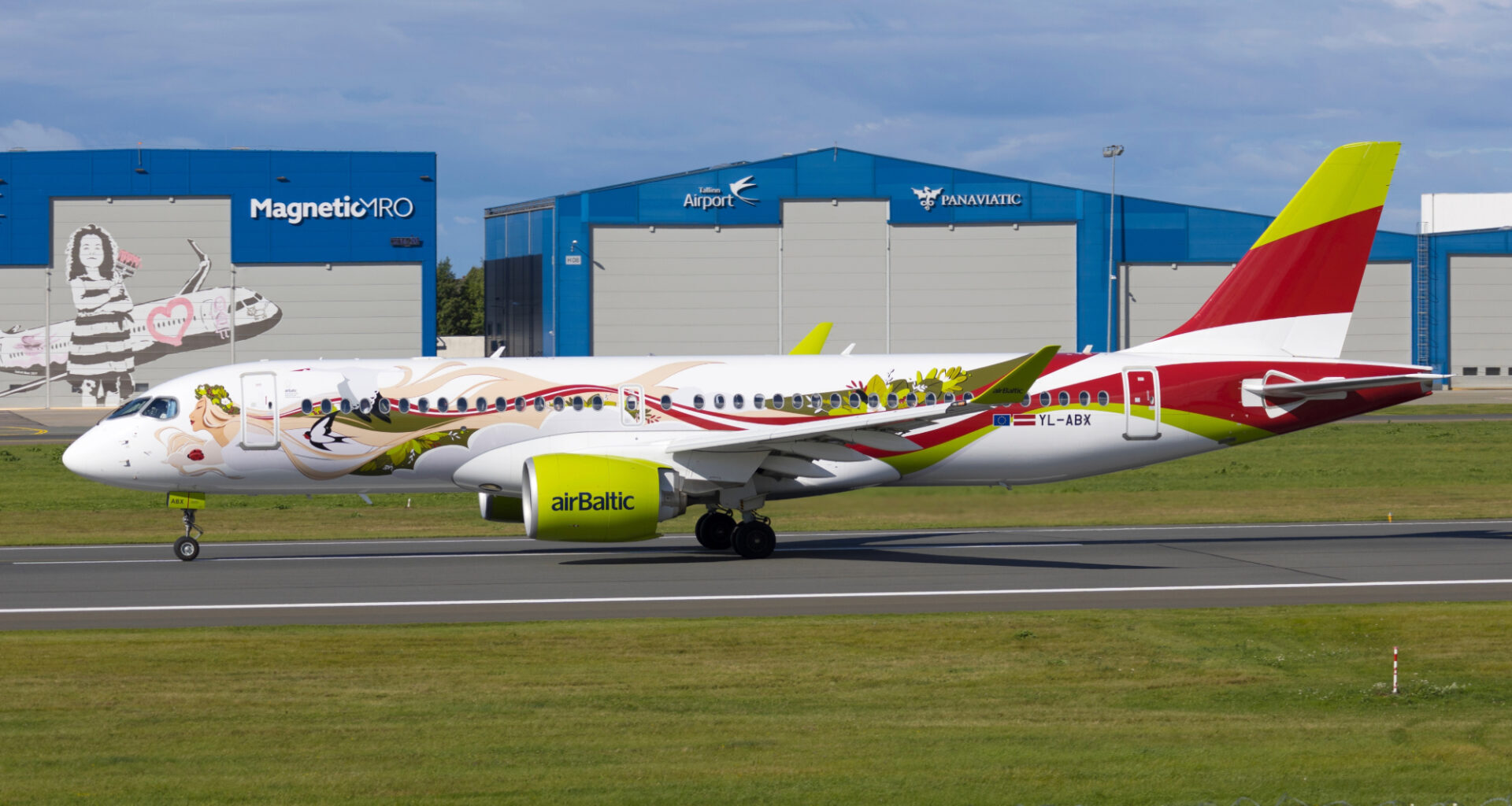 Latvian airline airBaltic marks 30th anniversary