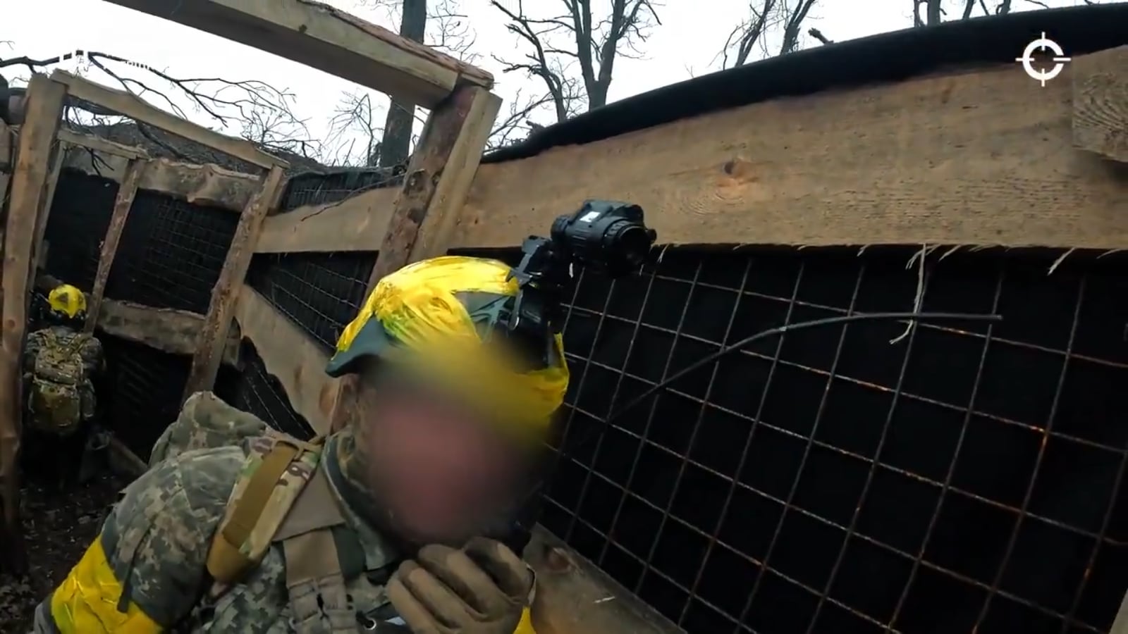 Ukrainian soldiers assaulted and cleared a Russian trench near Pokrovsk. Winter 2024 - 2025