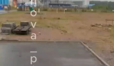 Russia's Ust-Luga fuel terminal is one of the first to start celebrating Ukraine’s Independence Day — as always, with a surprise firework show