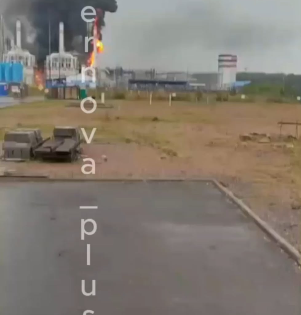 Russia's Ust-Luga fuel terminal is one of the first to start celebrating Ukraine’s Independence Day — as always, with a surprise firework show