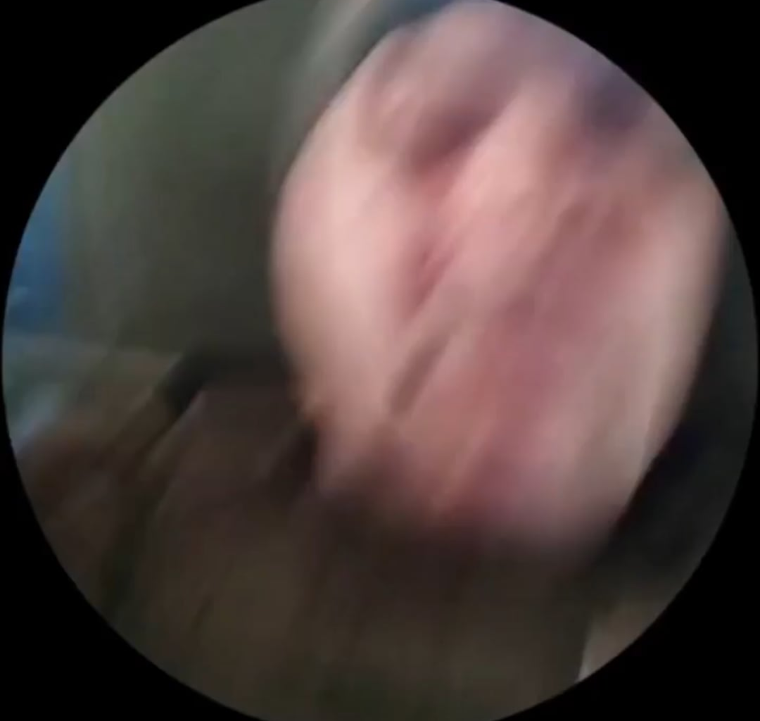 A russian soldier was recording a video for his girlfriend before a combat mission when a ukraine drone hits the the vehicle.