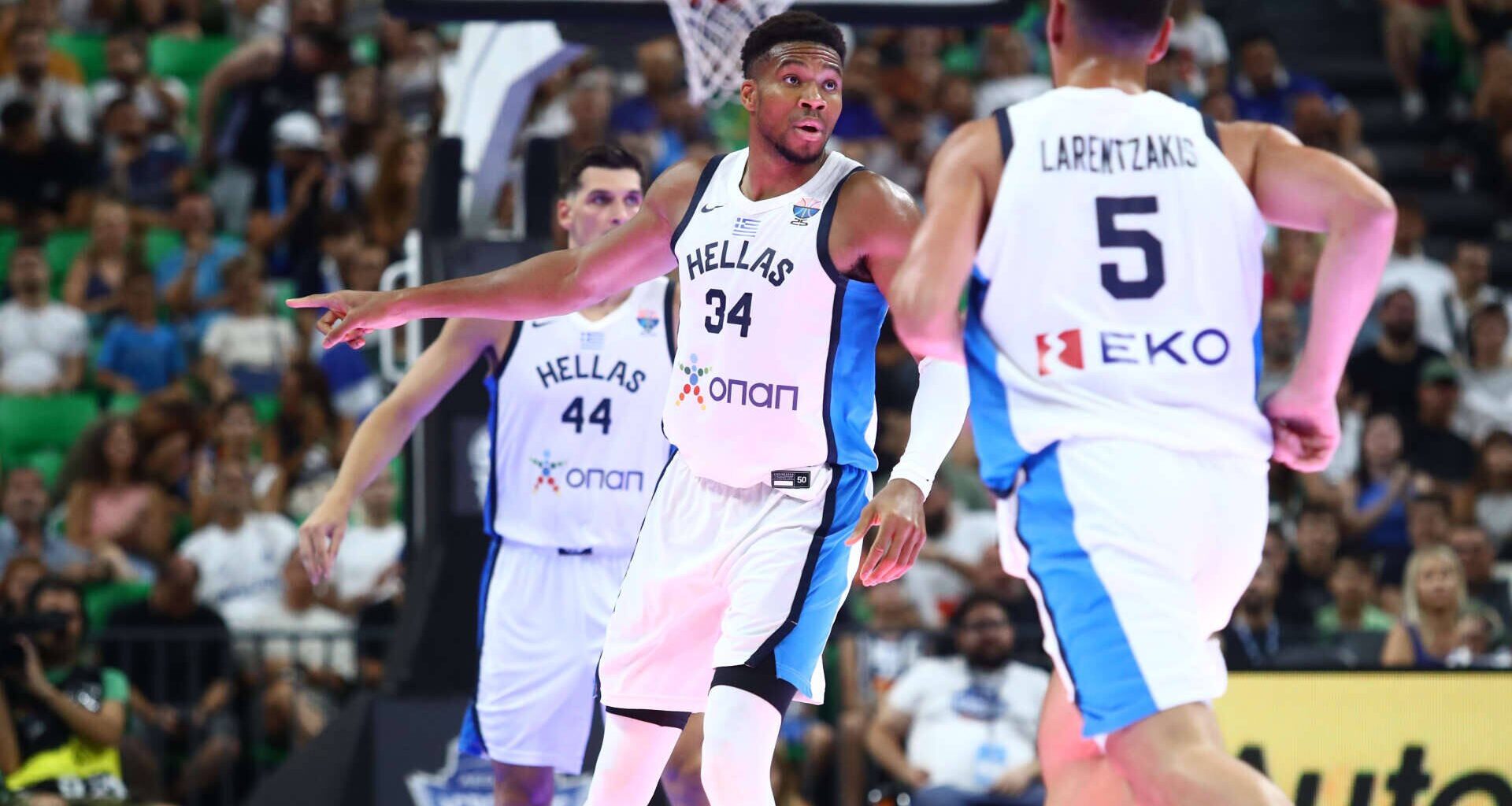 Giannis return spurs Greece to 104-86 win over Latvia
