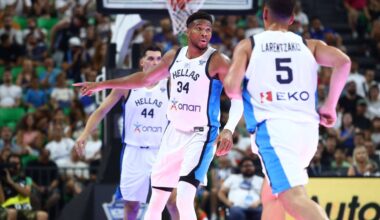 Giannis return spurs Greece to 104-86 win over Latvia