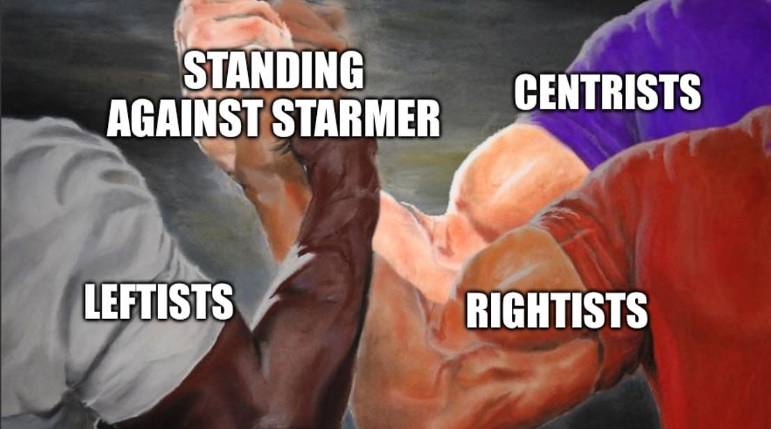 Starmer uniting the kingdom backfires