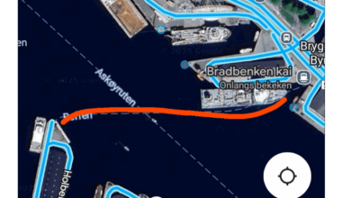Ferry from Aquarium to Bryggen, Bergen