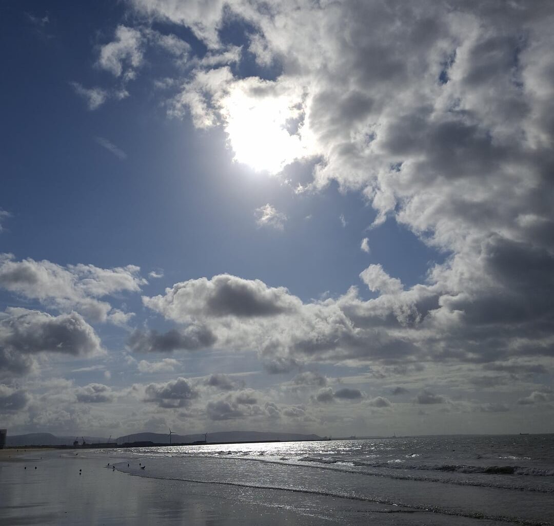 Swansea Beach is looking celestial this morning