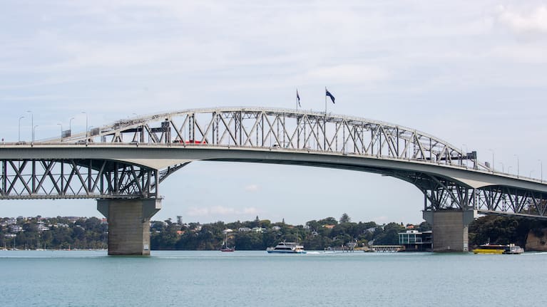 Auckland Harbour Bridge.