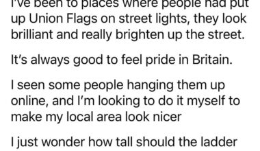 The Brits want in on the Fleg hanging action