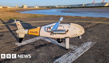 Unmanned police helicopter tested in UK for first time