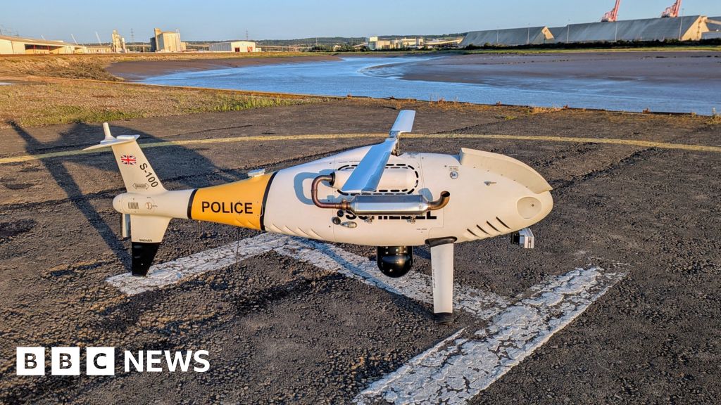 Unmanned police helicopter tested in UK for first time