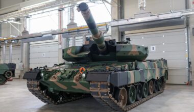 File photo. A Korean-made K2 tank.