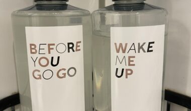 Whoever stocked the bathroom either didn’t speak English and/or wasn’t a Wham! fan