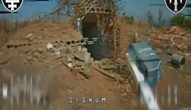 Ukrainian fiber-optic FPV drones of the Signum Battalion destroyed Russian military shelters and positions. Lyman direction. 31.08.2025