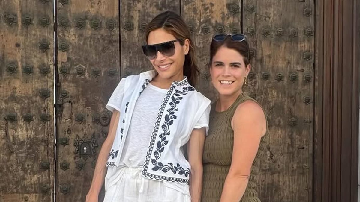 Celebrity Stylist Oriona Robb gives her opinion on Princess Eugenie's 'earthy' but 'sophisticated' vacation dress