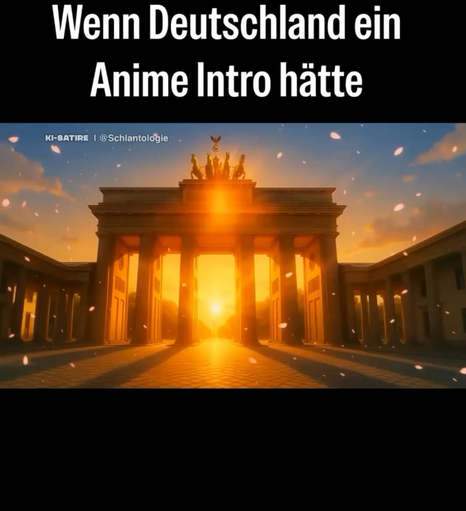 Wenn Deutschland ein Anime Intro hätte