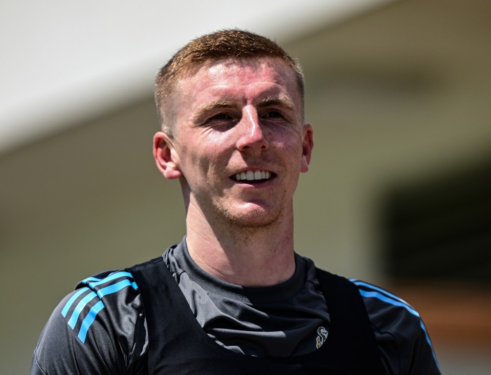 Targett joked he 'made it back in time' after returning to training
