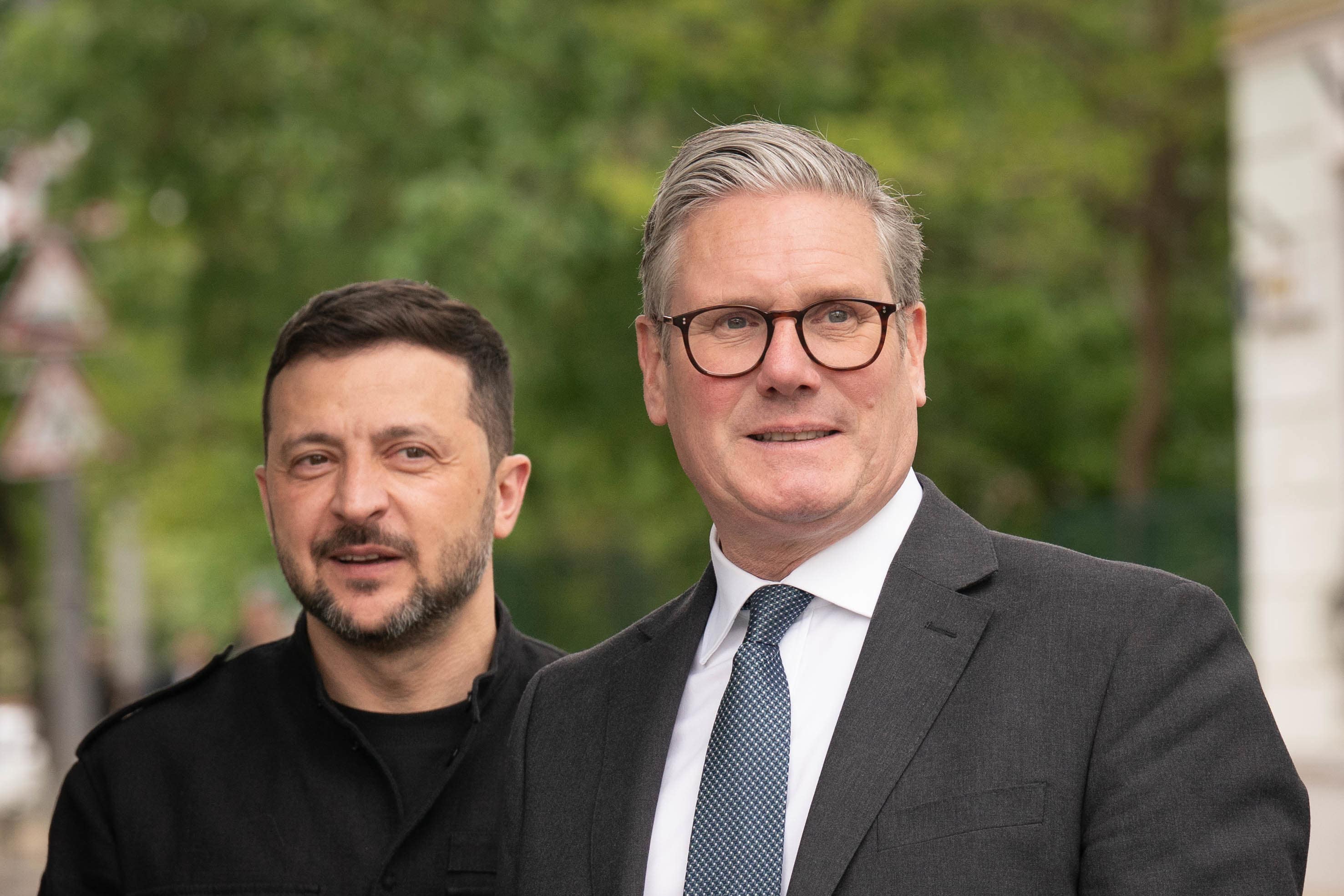 Sir Keir Starmer and Volodymyr Zelensky have spoken, No 10 said