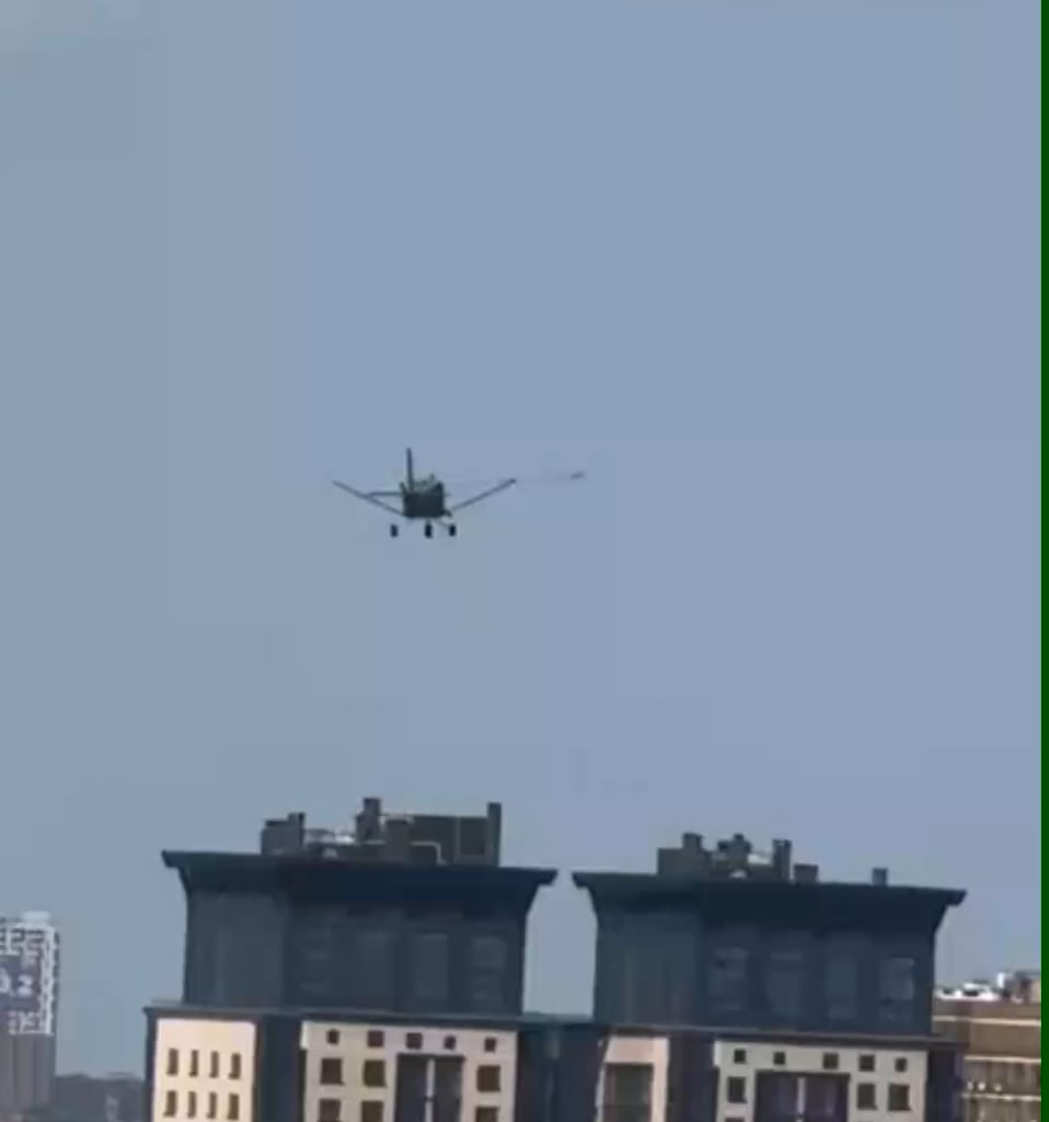 A long-range UAV struck a multi-story building in Rostov, russia