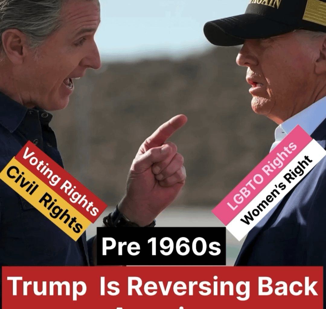Newsom: Trump Reversing America’s Civil , Voting, Women’s & LGBTIQ Rights to pre 1960’s  | Politics Orbit|