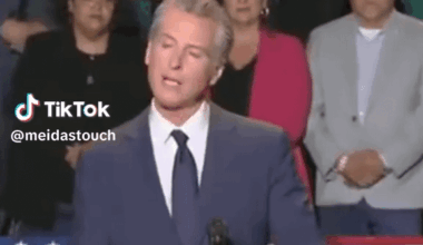 Newsom: He is a failed president. Who else sends ICE at the same time while having a conversation like this? Someone who is weak, broken. His weakness is masquerading as a strength. The most unpopular president in modern history.