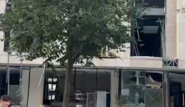 EXCLUSIVE: Watch aftermath video footage of Russian attack on British Council