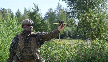 Latvia rolls out red carpet for NATO-run drone warfare drills
