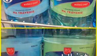 Using Google Translate at a Slovak grocery store.