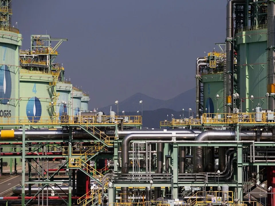  David Eby has spoken about meetings B.C. representatives had with LNG Canada’s key partners: the Korean gas utility KOGAS, pictured here, Mitsubishi in Japan and Malaysia’s Petronas. However, the U.S. is also willing to ‘simply use their influence to bully trade partners into beneficial trade deals on energy,’ says one observer.