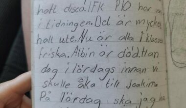 Albin är död.